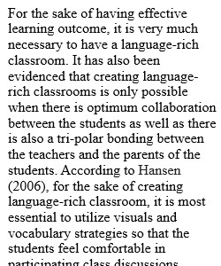 Discuss the instructional strategies for teaching English language learners and the importance of differentiating instruction and encouraging students’ intrinsic motivation for academic achievement.